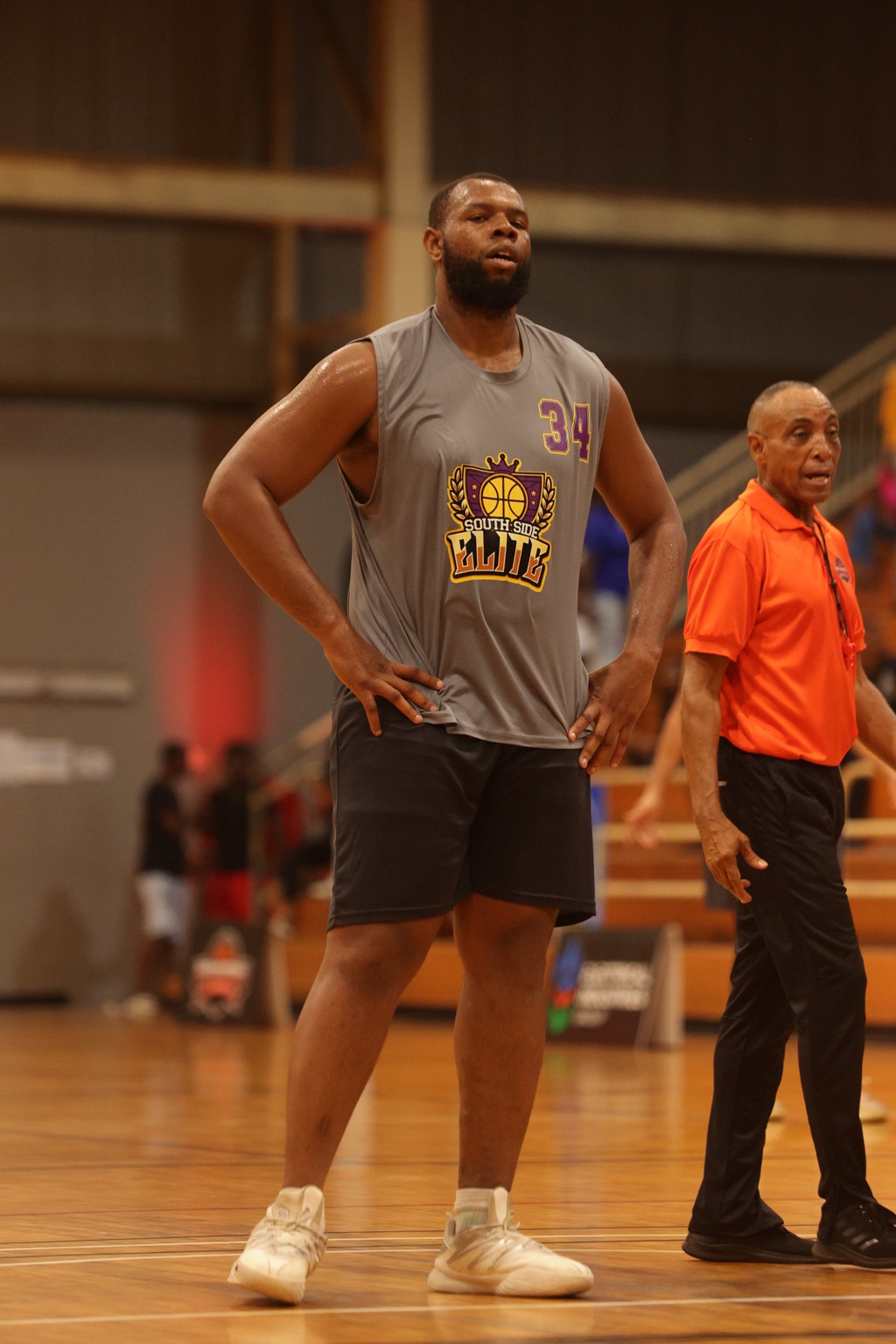 Southside Elite number 34 on court